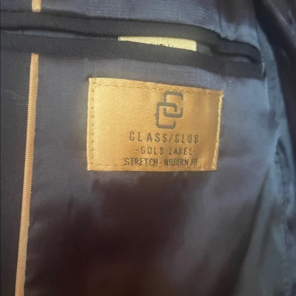 Class Club Midnight Blue boys Blazer size 12 - Picture 2 of 5